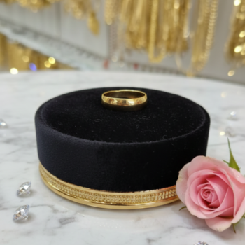 Classic Plain Gold Band Ring (GR-PB-001)