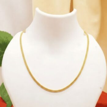 Classic Smooth Gold Snake Chain Necklace (GC-SNK-GD-3056)