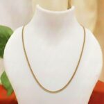 Classic Gold-Tone Sleek Chain Necklace (CGTS-CN-0003)
