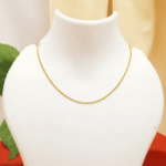 Classic Gold Rope Chain Necklace (GRC-24K-001)