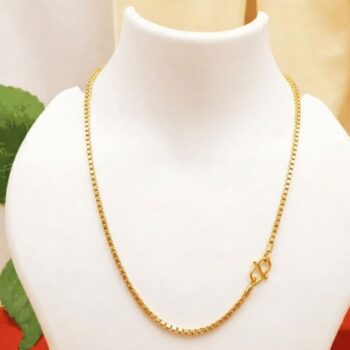 Classic Gold Charm Chain Necklace(CGC-CN-0051)