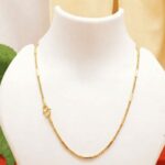 Gold-Toned Cylinder Link Chain(GSGTC-LC-0060)