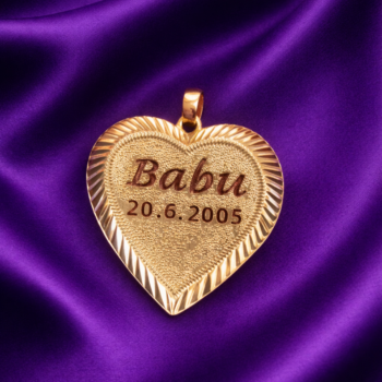 Personalized Heart Name & Date Locket PHNDL-IG-014