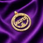 Custom Double Ring Name Locket DRNL-IG-002