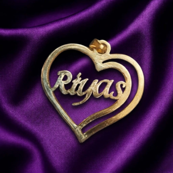 Classic Heart Personalized Name Pendant CHNP-5120