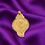 Divine Om Swirl Gold Locket OML-GL-1024