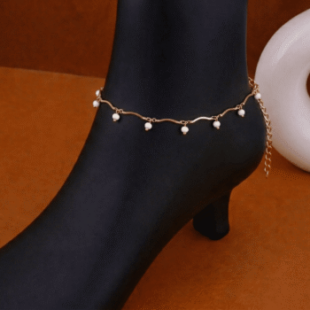 Pearl Drip Anklet PD-001
